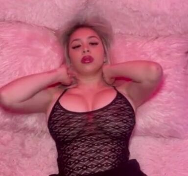 Britneyyyofficial Seethrough Nude Nipples Teasing In Red Thong Onlyfans