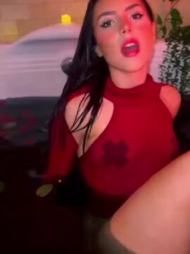 Andrea Botez Nipple Pasties Wet Bodysuit Video Onlyfans