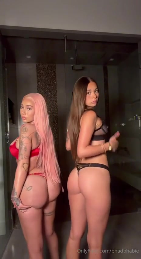 Sophie Rain with Bhad Bhabie Onlyfans Tape Show Off Big And Round Ass Bouncing Very Lewd